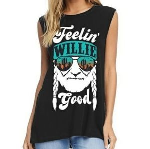 Willie T Shirt Black